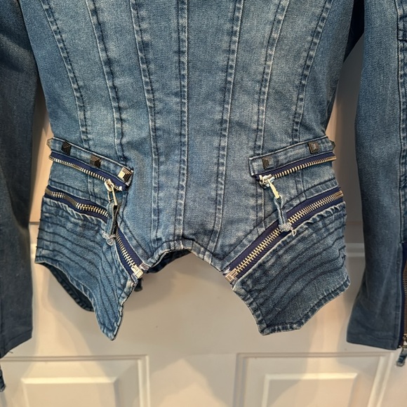 Shalang Studded Jean jacket - Picture 6 of 7